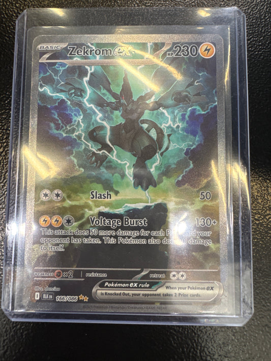 Pokemon Zekrom ex 166/086 Black Bolt
