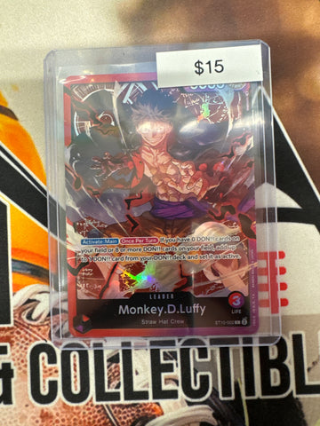 One Piece Monkey.D.Luffy ST10-002 Ultra Deck: The Three Captains NM