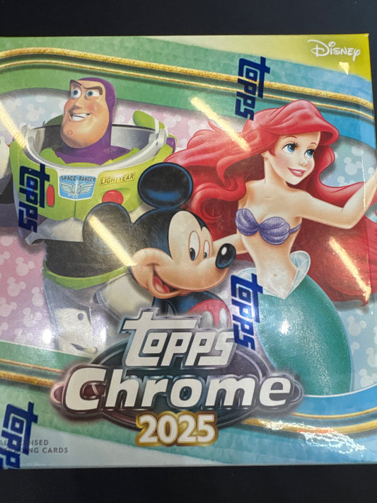 2025 Topps Chrome Disney Mega box