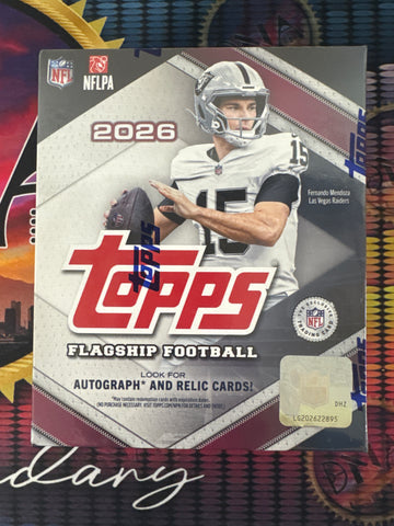 2026 Topps Flagship NFL Mega box