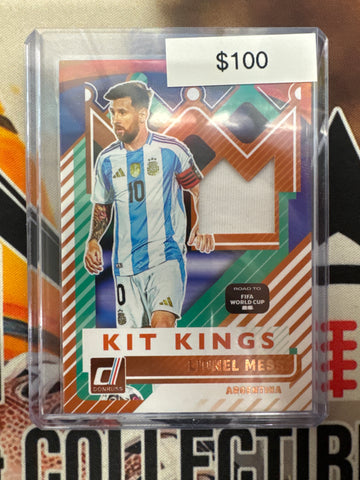 2025-26 Panini Donruss Road To FIFA World Cup Lionel Messi Kit Kings Relic