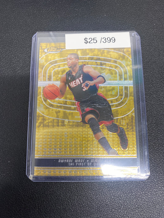 2006 Topps Finest Dwayne Wade /399 DW6