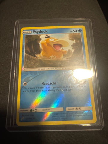 Pokemon Psyduck 26/181 Team Up reverse holo