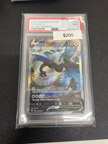 Pokémon Lugia V Silver Tempest Alt Art 186/195 PSA 10