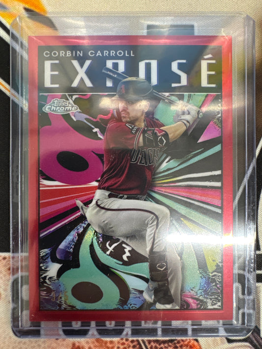 2024 Topps Chrome Corbin Carroll Exposé /5