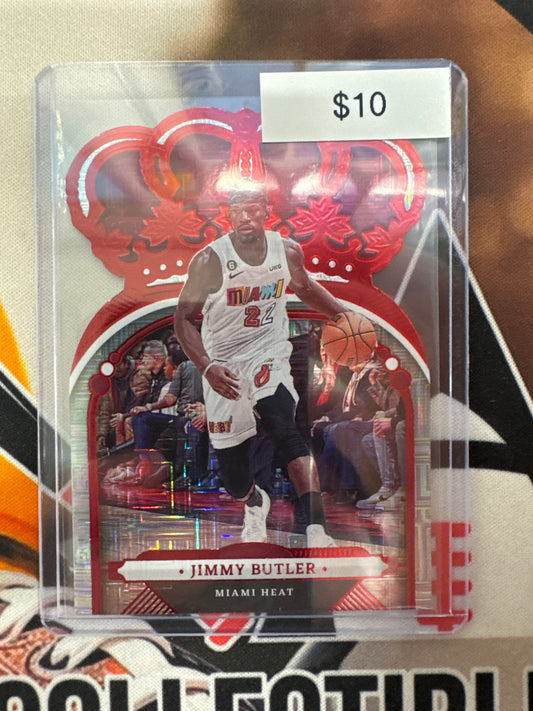 2022-23 Panini Crown Royale NBA Jimmy Butler Die-Cut Red Mojo