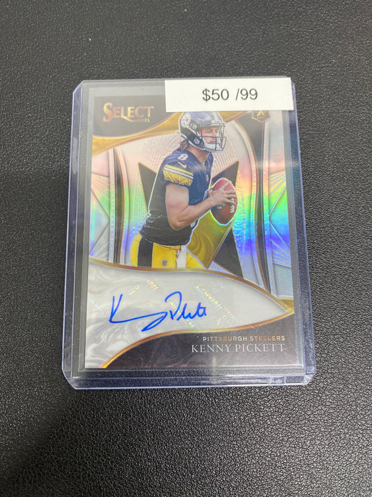 2021 NFL Select Kenny Pickett Rookie Auto /99