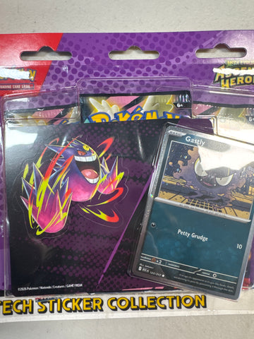 Pokemon Ascended Heroes Tech Sticker Collection