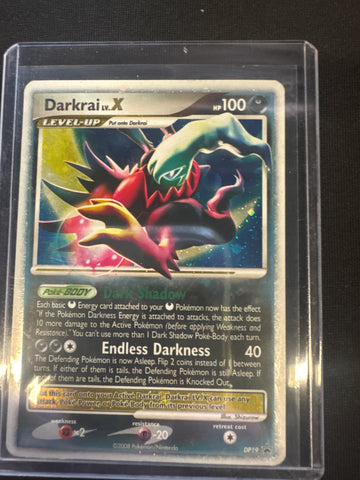 Pokémon Darkrai LV. X Promo Holo DP19 DM
