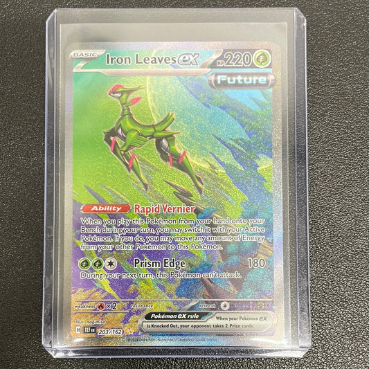 Pokémon Iron Leaves ex Special Illustration Rare (Temporal Forces) 203/162