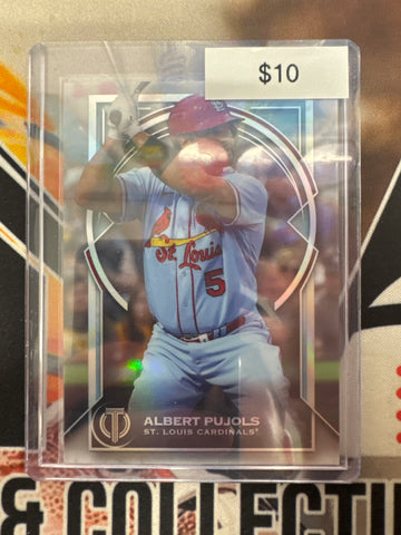 2026 Topps Tribute MLB Albert Pujols Base Refractor