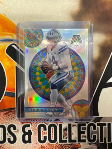 2021 Panini Mosaic NFL Dak Prescott Stained Glass