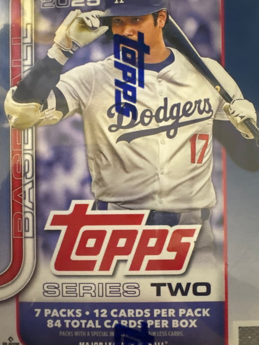 2025 Topps Series 2 two MLB blaster