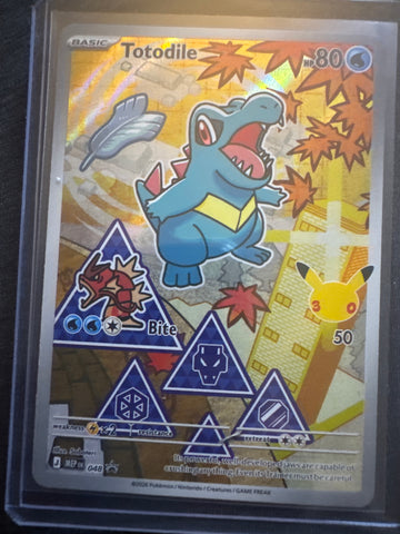 Pokemon Totodile MEP 048 promo