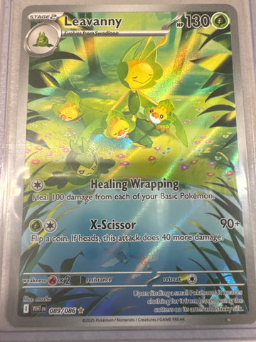 Pokemon Leavanny 089/086 White Flare