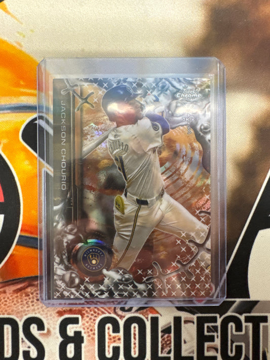2025 Topps Chrome MLB X Cactus Jack Jackson Chourio Refractor