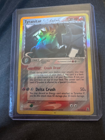 Pokemon Tyranitar 16/113 Delta Species holo DM
