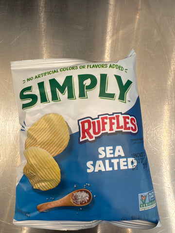 Cafe Simply Ruffles Sea Salted
