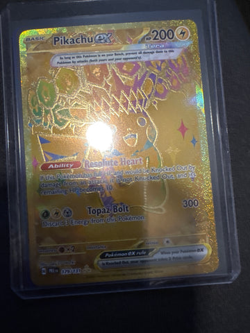 Pokemon Pikachu ex 179/131 Prismatic Evolutions
