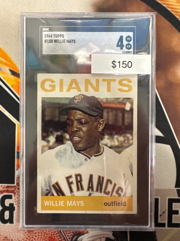1964 Topps MLB Willie Mays SGC 4