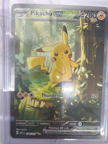 Pokemon Pikachu ex 276/217 Ascended Heroes