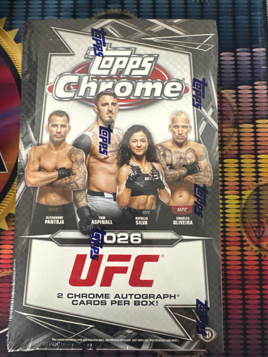 2026 Topps Chrome UFC hobby