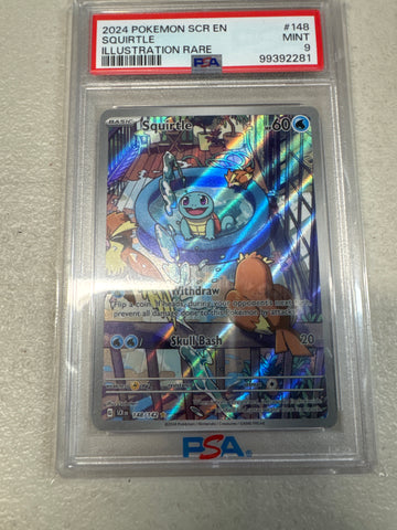 Pokemon Squirtle 148/142 PSA 9