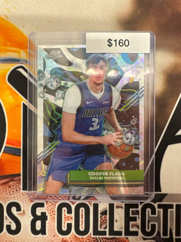 2026 Topps Chrome Cosmic NBA Cooper Flagg Rookie Nucleus Refractor