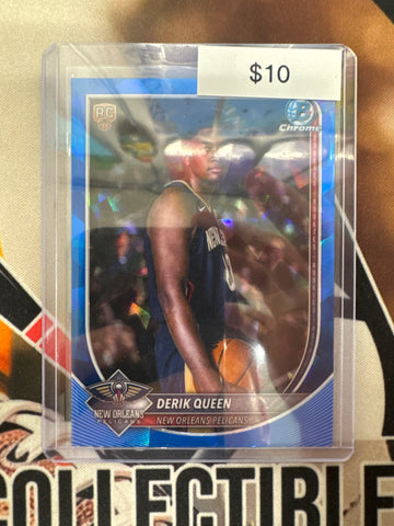 2026 Bowman Chrome Basketball Sapphire Derik Queen Base Rookie