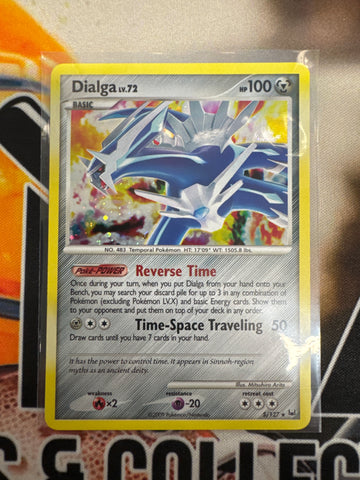 Pokémon Dialga Lv.72 Platinum 5/127 Holo