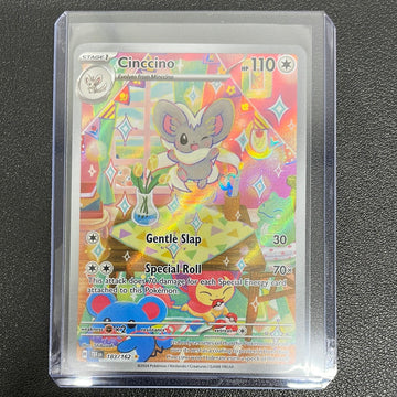 Pokémon Cinccino Illustration Rare (Temporal Forces) 183/162