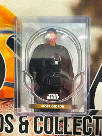 2026 Topps Star Wars Smugglers Outpost Moff Gideon Refractor /77