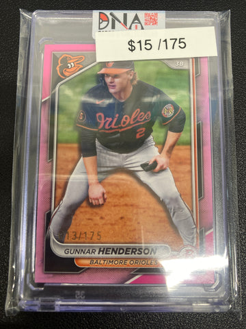 2024 Bowman Gunnar Henderson Pink Paper /175