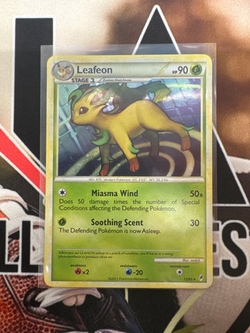 Pokemon Leafeon 13/95 Call Of Legends Holo Rare