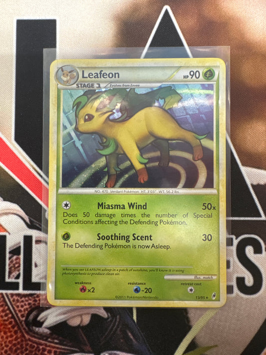 Pokemon Leafeon 13/95 Call Of Legends Holo Rare