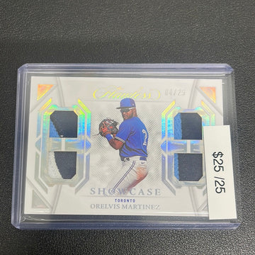 2023 MLB Flawless Orelvis Martinez Showcase Patch /25