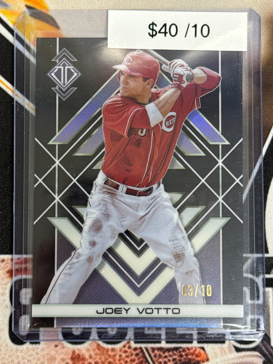 2025 Topps Transcendent Collection Joey Votto Black /10