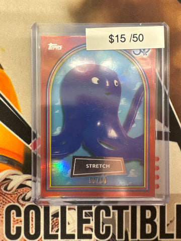 2025 Topps Toy Story 30th Anniversary Stretch Rose Gold Refractor /50