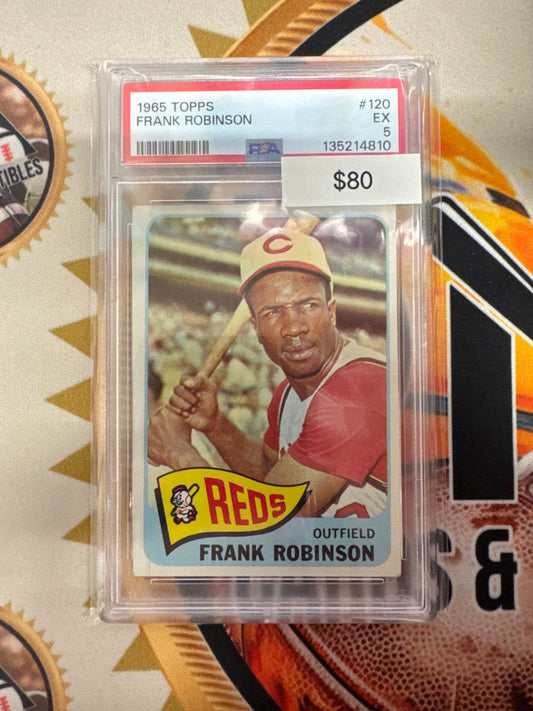 1965 Topps MLB Frank Robinson PSA 5