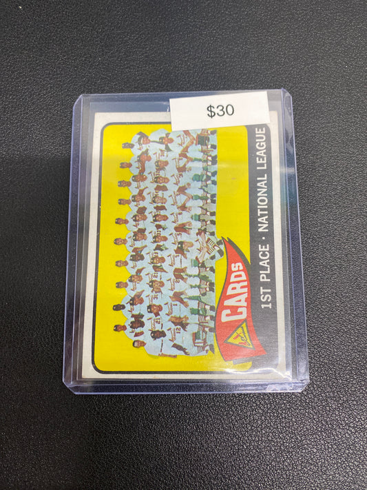 1965 Topps St. Louis Cardinals Team #57