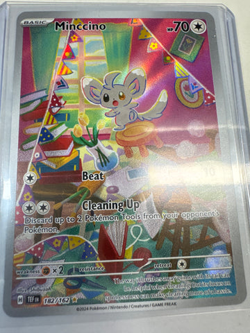 Pokemon Minccino 182/162 Temporal Forces
