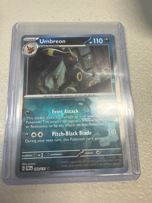 Pokemon Umbreon 059/131 Master Ball reverse holo