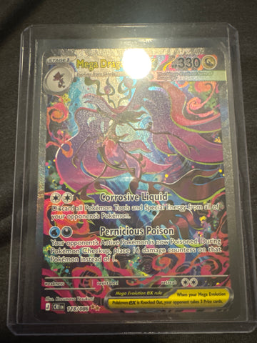 Pokemon Mega Dragalge ex 118/086 Chaos Rising