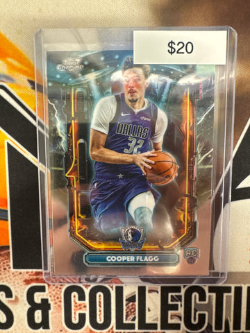 2026 Topps Chrome Cosmic NBA Cooper Flagg Extraterrestrial Talent Rookie