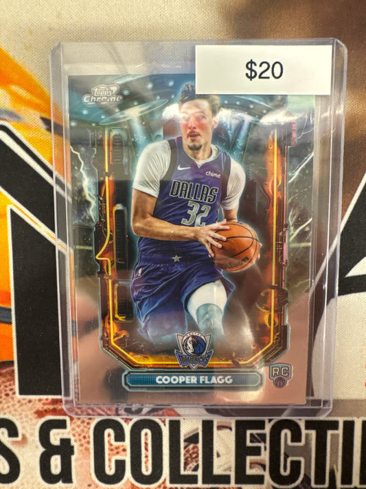 2026 Topps Chrome Cosmic NBA Cooper Flagg Extraterrestrial Talent Rookie