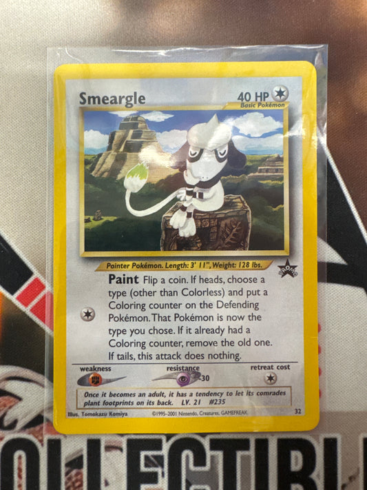 Pokémon Smeargle Black Star Promo 32 LP/MP
