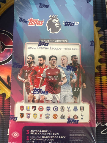 2026-27 Topps Flagship English Premier League EPL hobby