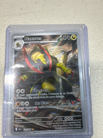 Pokemon Haxorus 147/086 Black Bolt