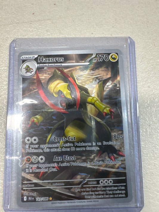 Pokemon Haxorus 147/086 Black Bolt