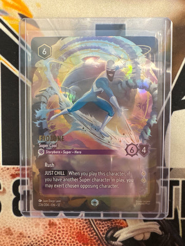 Disney Lorcana Frozone Super Cool (Enchanted) 226/204 Wilds Unknown
